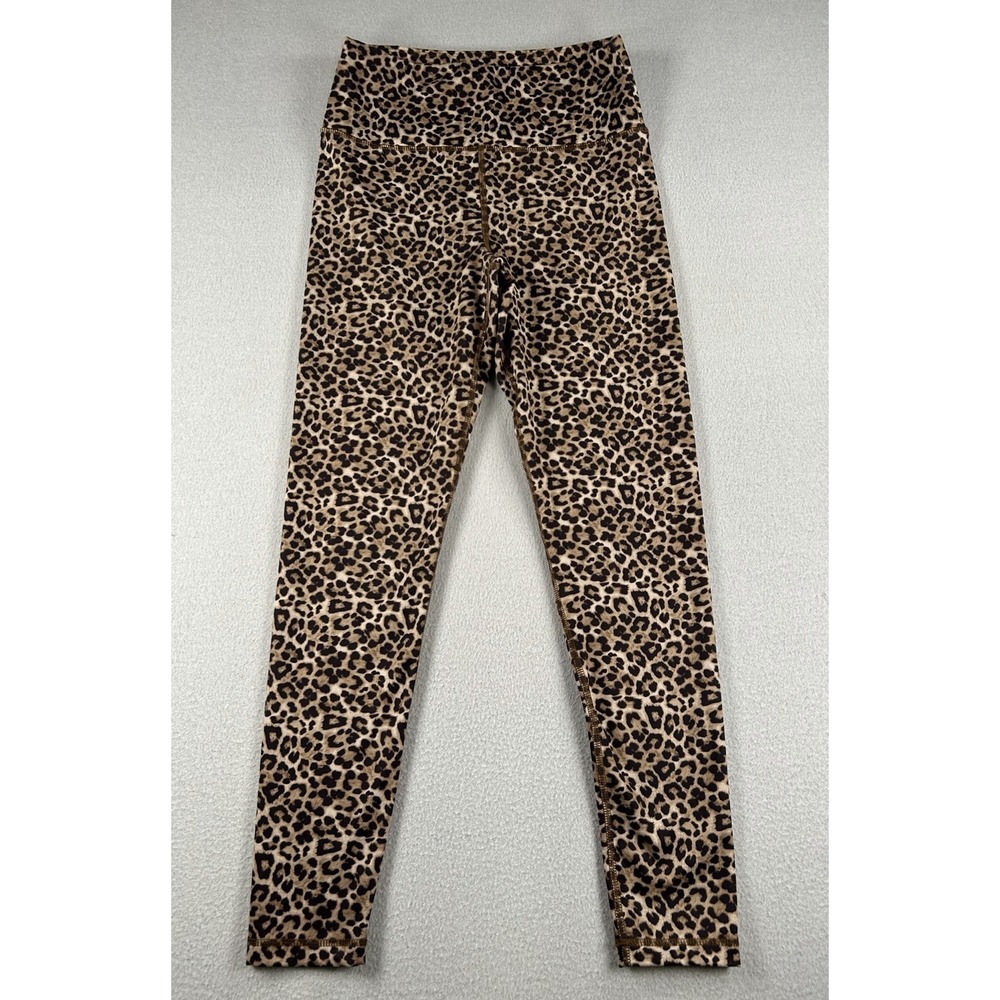American Eagle Womens The Everything Legging MEDIUM Cheetah Print 27" Inseam